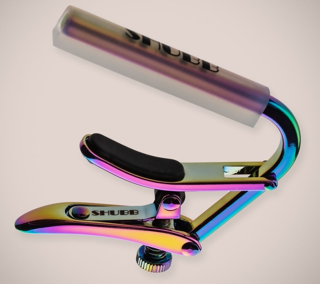 Shubb Capo Standard Capo - Klassische Gitarren paua pearl (C2P)