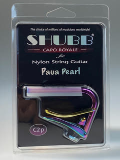 Shubb Capo Standard Capo - Klassische Gitarren paua pearl (C2P)