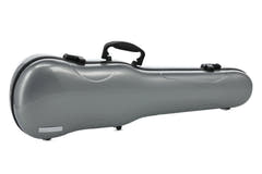 GEWA Formgeformte Geigen cases Air 1.7 - Silber metallic hochglanz