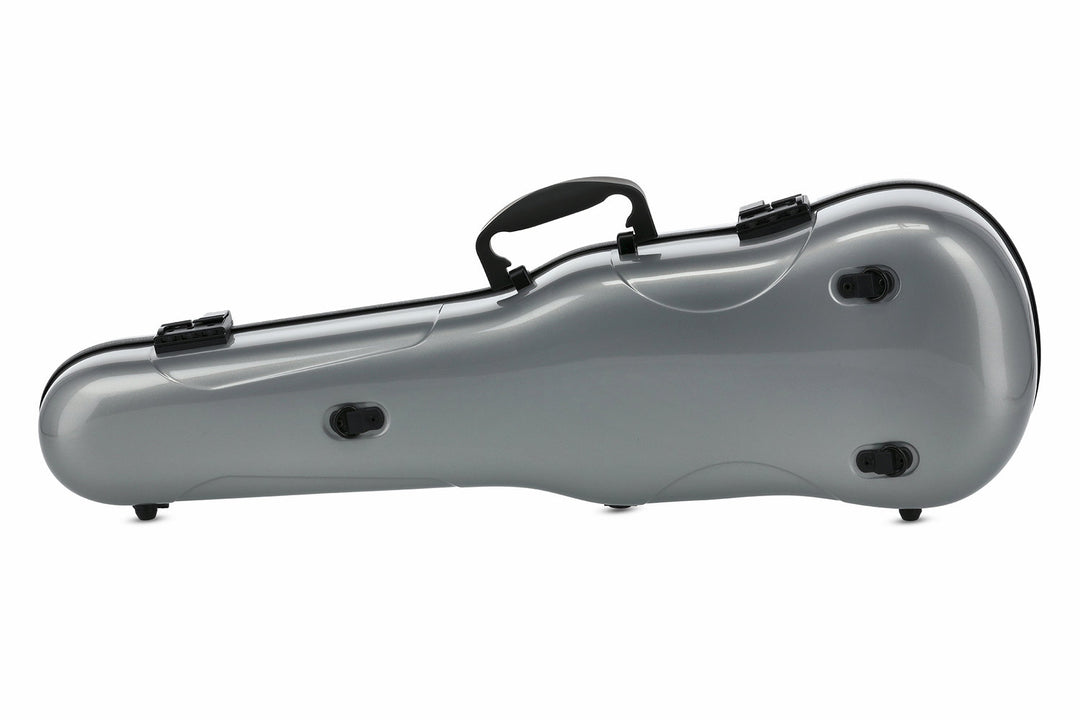 GEWA Formgeformte Geigen cases Air 1.7 - Silber metallic hochglanz