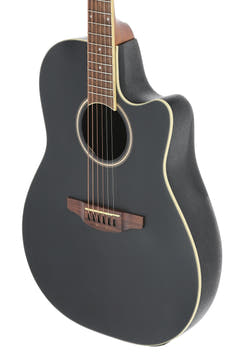 Applause E-Akustik Gitarren AB24II CS Mid Cutaway - Black Satin (AB24-5S)