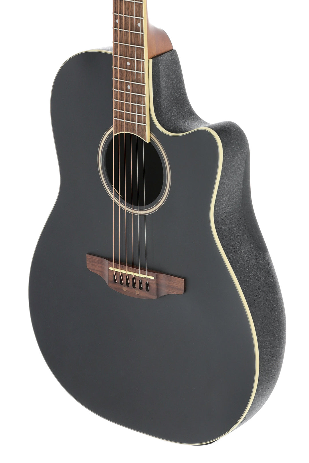 Applause E-Akustik Gitarren AB24II CS Mid Cutaway - Black Satin (AB24-5S)