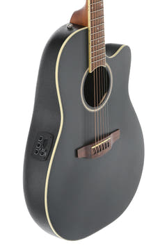 Applause E-Akustik Gitarren AB24II CS Mid Cutaway - Black Satin (AB24-5S)