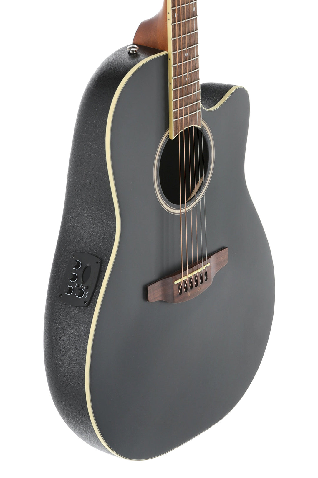 Applause E-Akustik Gitarren AB24II CS Mid Cutaway - Black Satin (AB24-5S)
