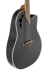 Applause E-Akustik Gitarren AE44II Mid Cutaway - Black Satin (AE44-5S)