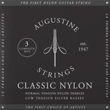 Augustine Saiten für klassische Gitarre Classic Label - 3 x Set Classic Black (normal/low)
