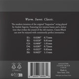 Augustine Saiten für klassische Gitarre Classic Label - 3 x Set Classic Black (normal/low)