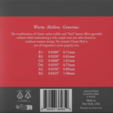 Augustine Saiten für klassische Gitarre Classic Label - 3 x Set Classic Red (normal/medium)
