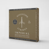 Augustine Saiten für klassische Gitarren Imperial Crystal Nylon medium - 3 x Set Imperial Red (medium/medium)