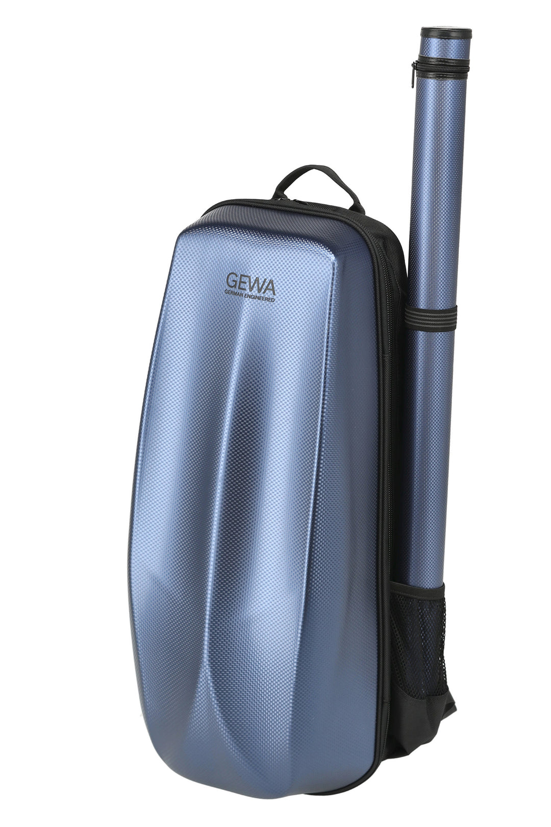 GEWA Rucksack für Geigen case Space Bag - Blau 4/4 - 3/4 (33 x 67 (mit Bogen case 79 ) x 19 cm)