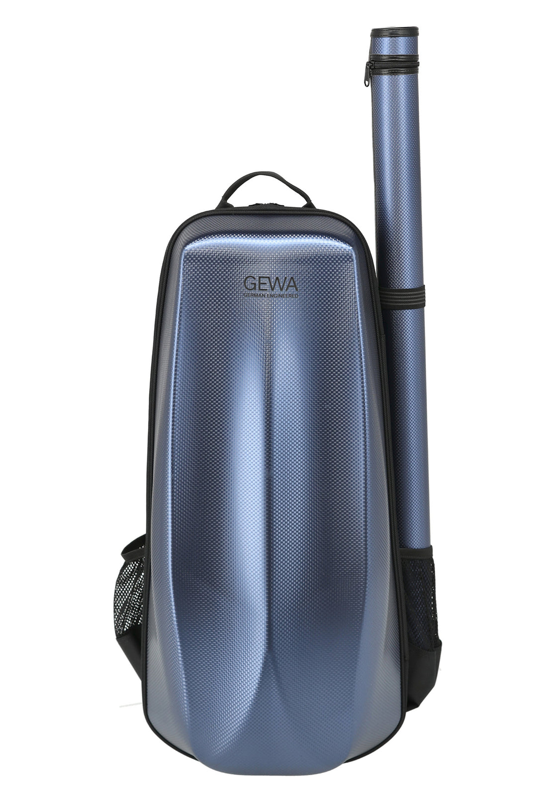 GEWA Rucksack für Geigen case Space Bag - Blau 4/4 - 3/4 (33 x 67 (mit Bogen case 79 ) x 19 cm)