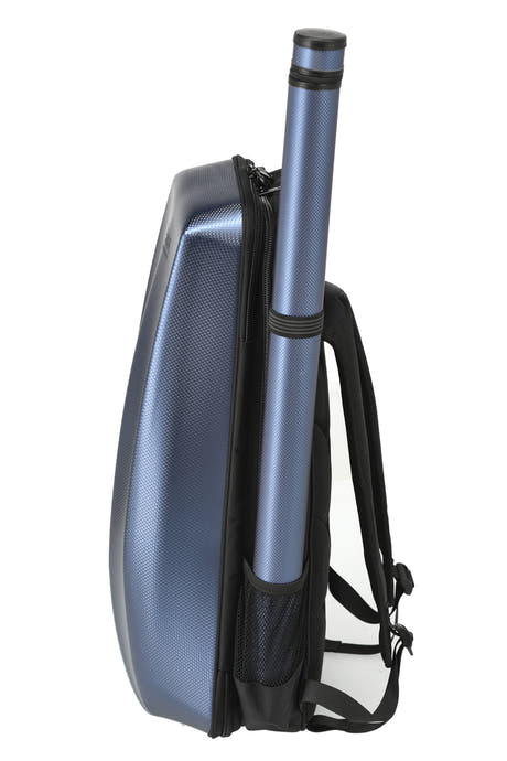 GEWA Rucksack für Geigen case Space Bag - Blau 4/4 - 3/4 (33 x 67 (mit Bogen case 79 ) x 19 cm)