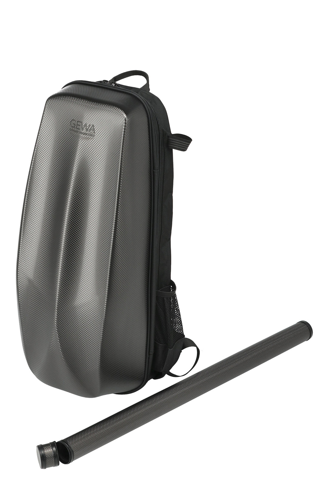 GEWA Rucksack für Geigen case Space Bag - Titanium 4/4 - 3/4 (33 x 67 (mit Bogen case 79 ) x 19 cm)