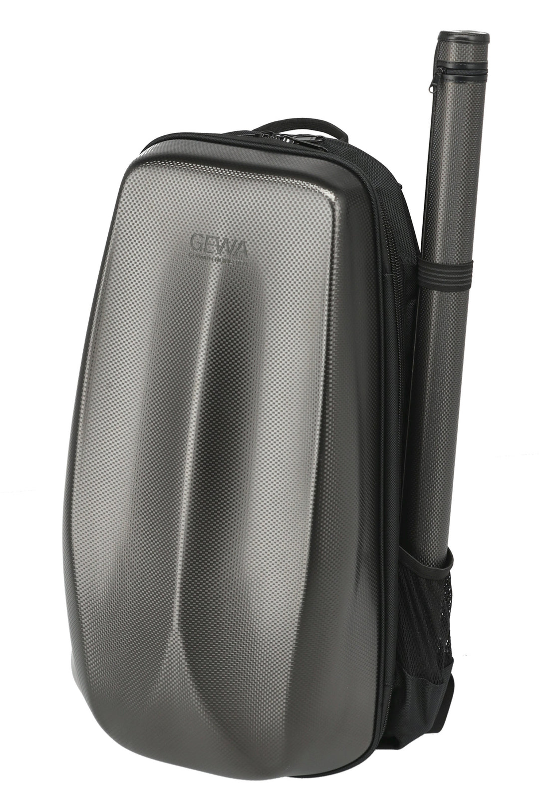GEWA Rucksack für Geigen case Space Bag - Titanium 1/2 - 1/4 (33 x 63 (mit Bogen case 66 ) x 19 cm)