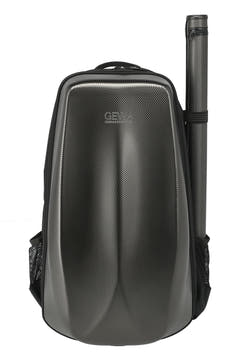 GEWA Rucksack für Geigen case Space Bag - Titanium 1/2 - 1/4 (33 x 63 (mit Bogen case 66 ) x 19 cm)