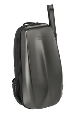GEWA Rucksack für Geigen case Space Bag - Titanium 1/2 - 1/4 (33 x 63 (mit Bogen case 66 ) x 19 cm)