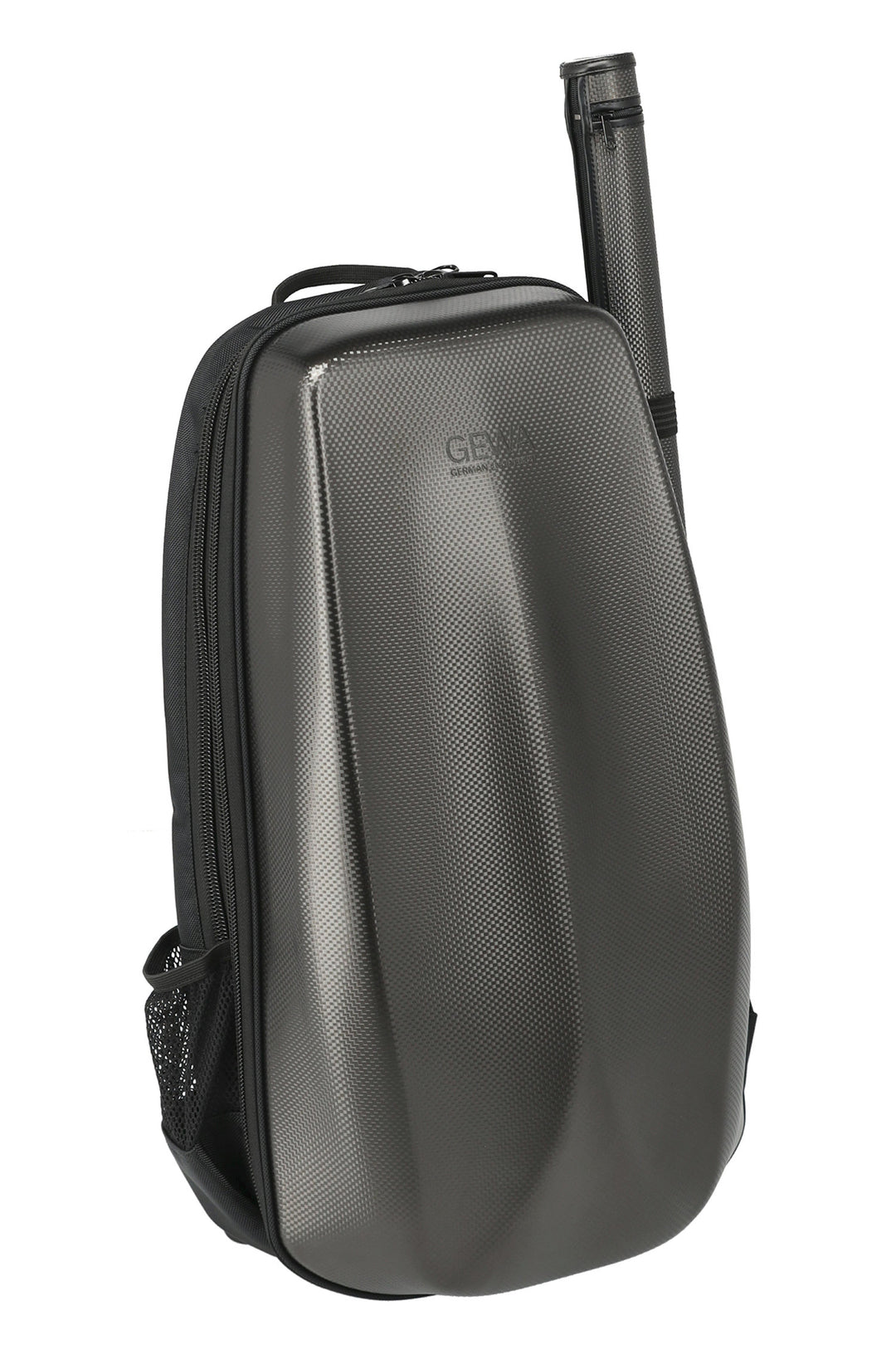 GEWA Rucksack für Geigen case Space Bag - Titanium 1/2 - 1/4 (33 x 63 (mit Bogen case 66 ) x 19 cm)
