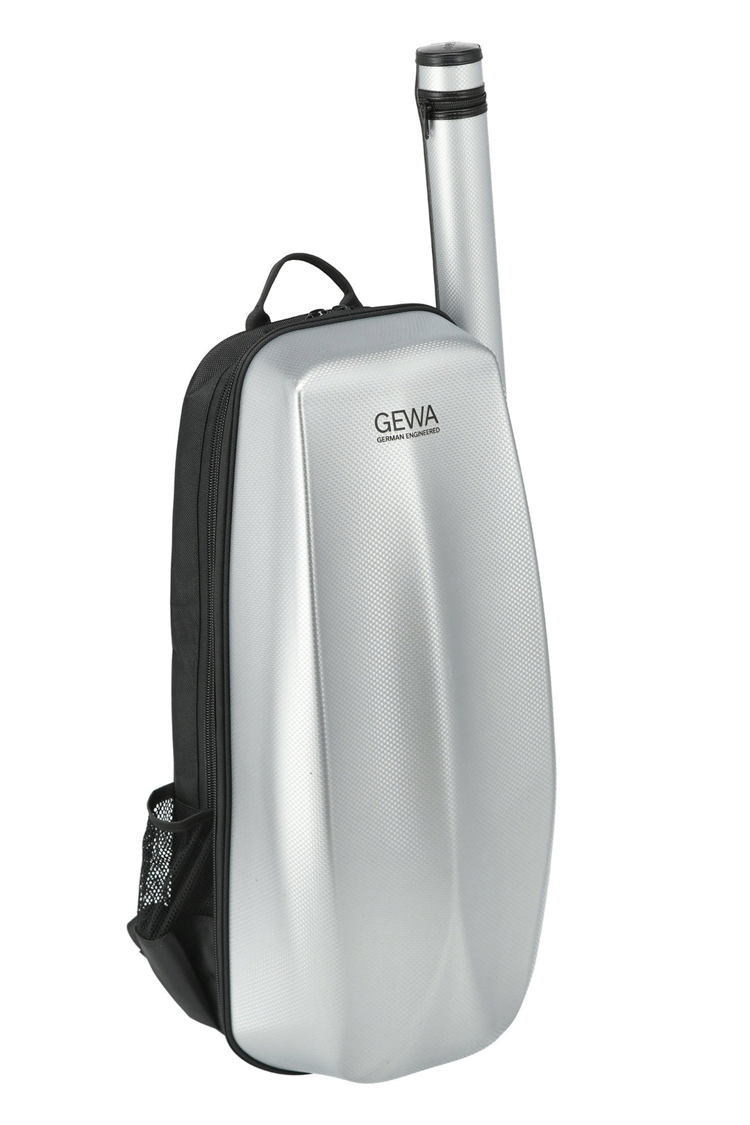 GEWA Rucksack für Geigen case Space Bag - Silber 4/4 - 3/4 (33 x 67 (mit Bogen case 79 ) x 19 cm)