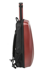 GEWA Rucksack für Geigen case Space Bag - Rot 4/4 - 3/4 (33 x 67 (mit Bogen case 79 ) x 19 cm)
