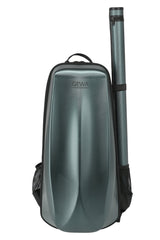 GEWA Rucksack für Geigen case Space Bag - Grün 4/4 - 3/4 (33 x 67 (mit Bogen case 79 ) x 19 cm)