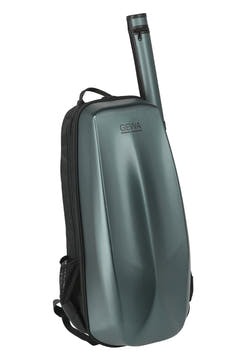 GEWA Rucksack für Geigen case Space Bag - Grün 4/4 - 3/4 (33 x 67 (mit Bogen case 79 ) x 19 cm)