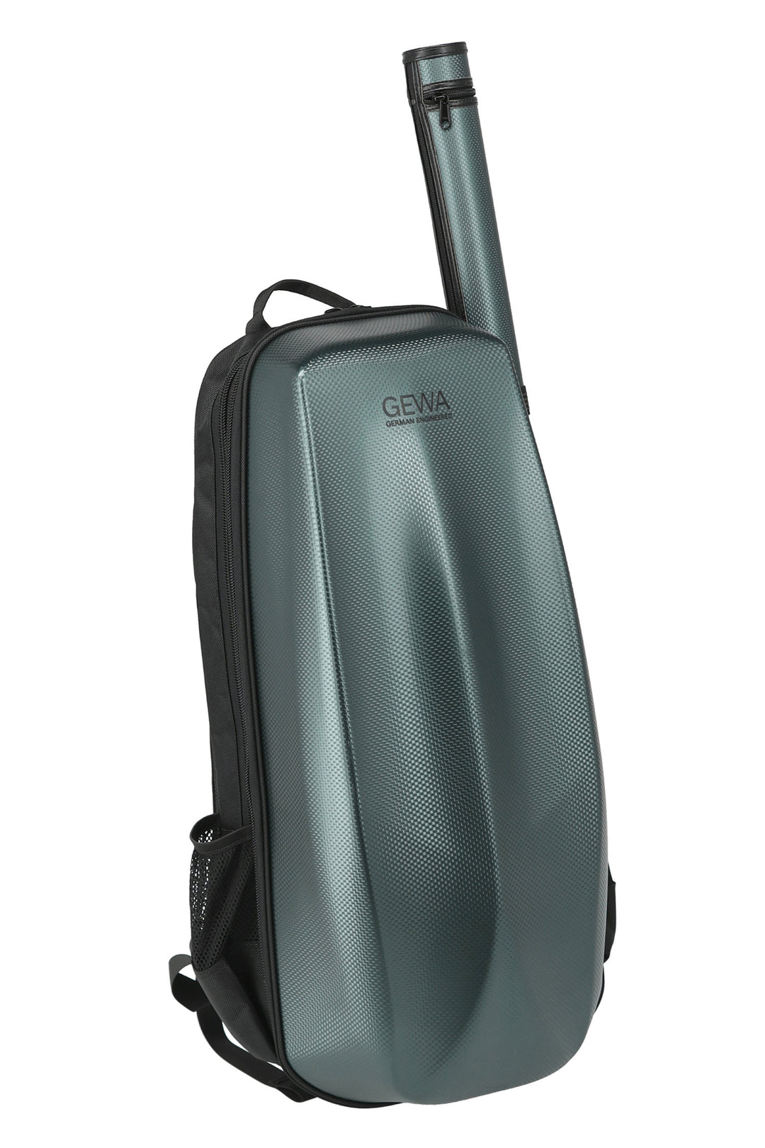 GEWA Rucksack für Geigen case Space Bag - Grün 4/4 - 3/4 (33 x 67 (mit Bogen case 79 ) x 19 cm)