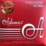 Adamas Historic Reissue 1818 gitarrengurte, Light .012-.053