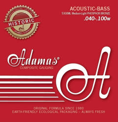Adamas Saiten für Akustikbass Phosphor Bronze - Set 4-saitig med-light (5300ML)