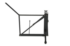 GEWA Tisch-Notenständer, schwarz, 22 cm zusammengeklappt, mit Tasche