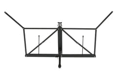 GEWA Tisch-Notenständer, schwarz, 22 cm zusammengeklappt, mit Tasche