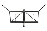 GEWA Tisch-Notenständer, schwarz, 22 cm zusammengeklappt, mit Tasche