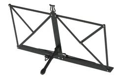 GEWA Tisch-Notenständer, schwarz, 22 cm zusammengeklappt, mit Tasche