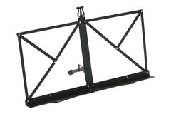 GEWA Tisch-Notenständer, schwarz, 22 cm zusammengeklappt, mit Tasche