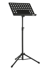 GEWA Orchester-Notenständer, zusammenklappbar, perforierte Notenplatte