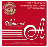 Adamas Round Core 1717RC gitarrensaiten, auch für Allergiker