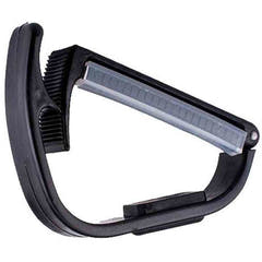 Heriba Patent Capo 180 für Gitarre, schwarz