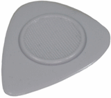 Heriba Thumb Rest Nylonplektren, Herzform, grau, 12 St.