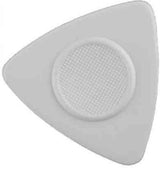 Heriba Thumb Rest Nylonplektren, Dreiecksform, 12 Stück