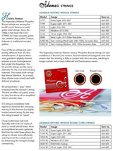 Adamas Round Core 1717RC gitarrensaiten, auch für Allergiker