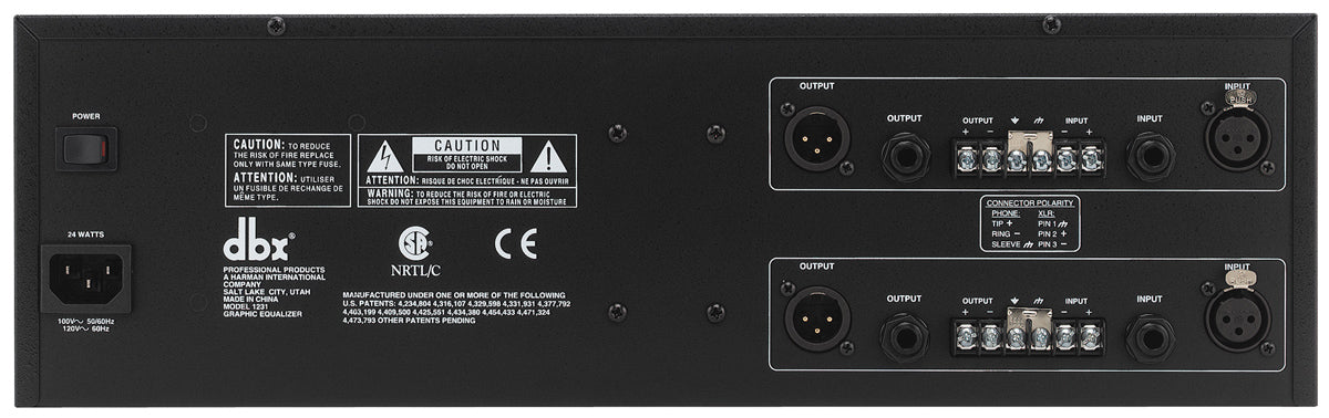 dbx 1231 2 x 31 Band grafischer Equalizer