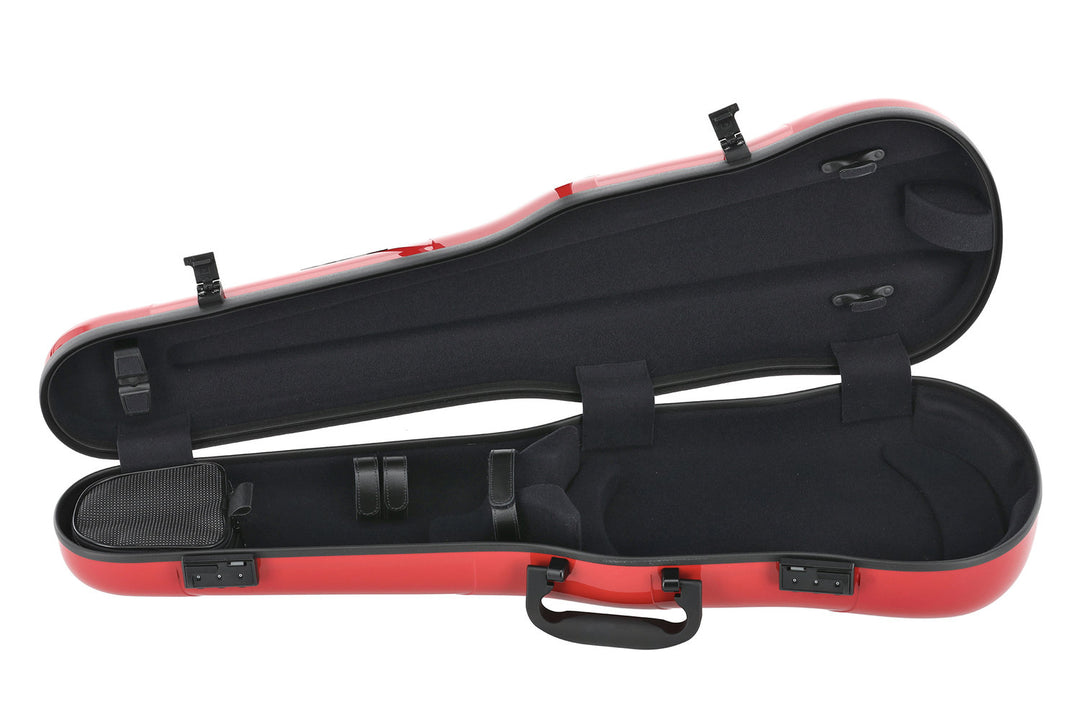 GEWA Formgeformte Geigen cases Air 1.7 - Rot hochglanz