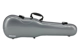 GEWA Formgeformte Geigen cases Air 1.7 - Silber metallic hochglanz