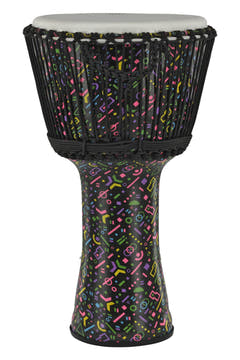 GEWA Djembé Liberty Series Rope Tuned - 14" Crazy Neon