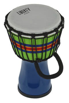 GEWA Djembé Liberty Series Rope Tuned - 7" Blue