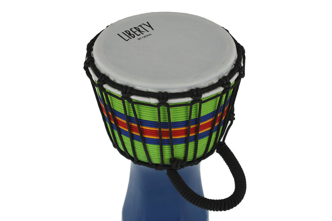 GEWA Djembé Liberty Series Rope Tuned - 7" Blue
