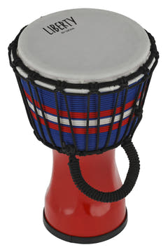 GEWA Djembé Liberty Series Rope Tuned - 7" Red