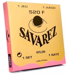 Savarez 529R umsponnene G3-Saite für klassische gitarren, 520F