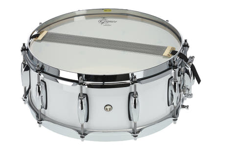 Gretsch Renown Maple snare-drum 14" x 5,5", Piano White