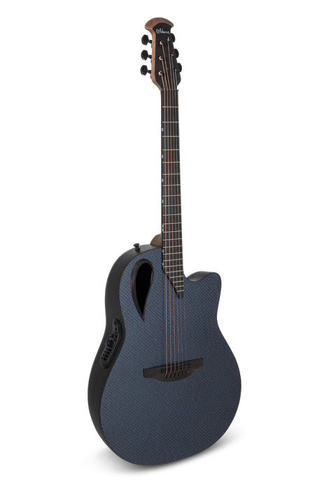 Adamas E-Akustik Gitarren Adamas MD80-NWT Mid-Depth Contour Cutaway - NWT Blue Reflection (MD80-8R-G)