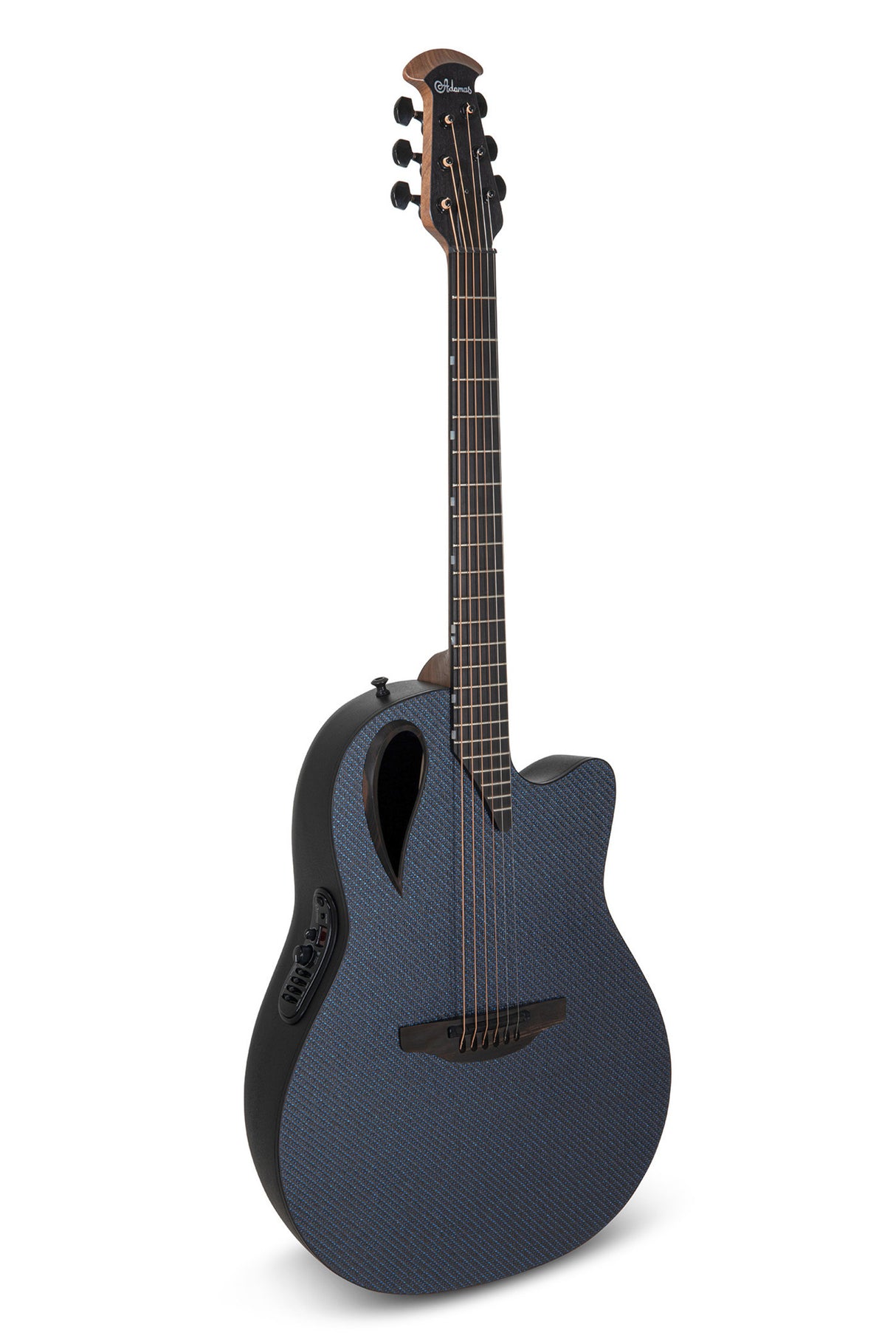 Adamas E-Akustik Gitarren Adamas MD80-NWT Mid-Depth Contour Cutaway - NWT Blue Reflection (MD80-8R-G)